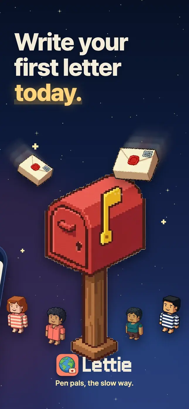 Write your first letter today.