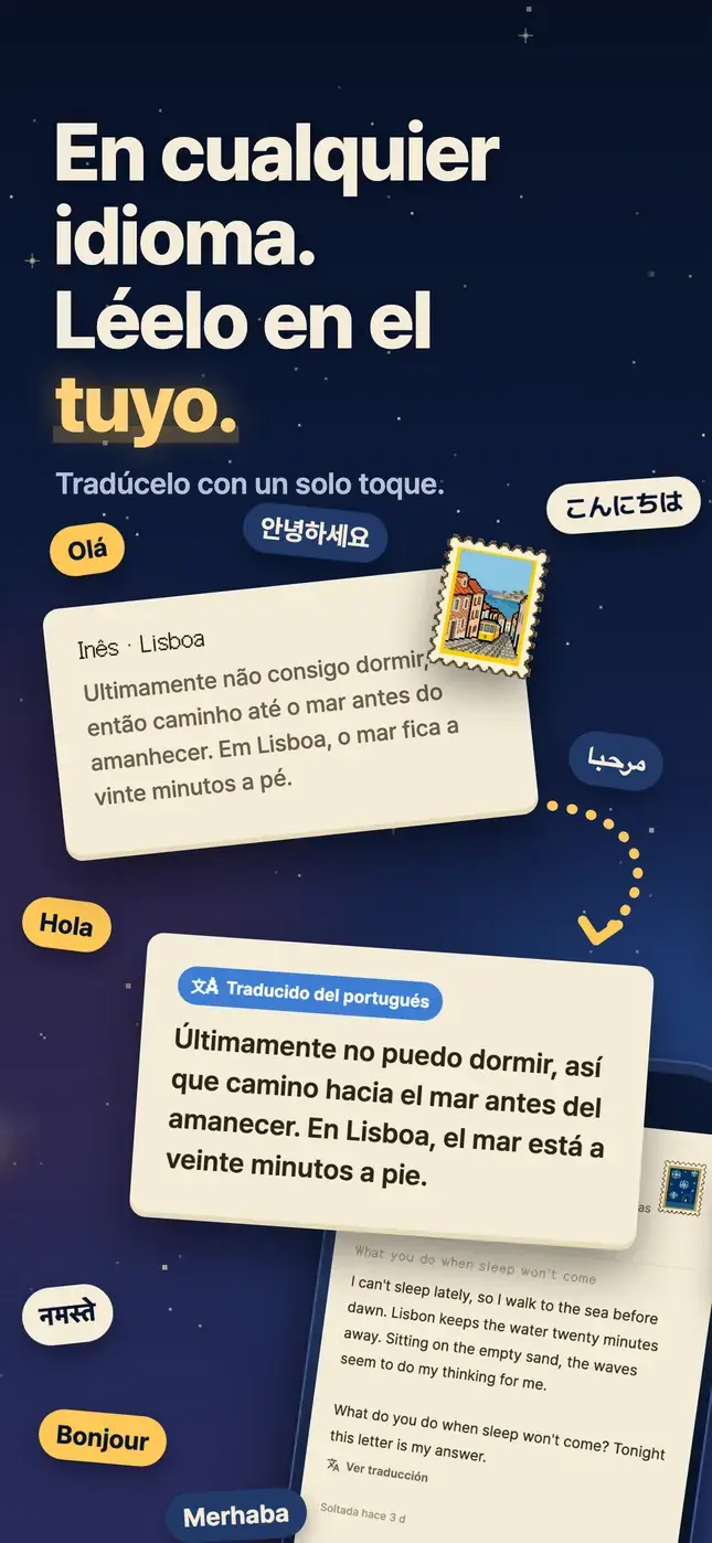 En cualquier idioma. Léelo en el tuyo.